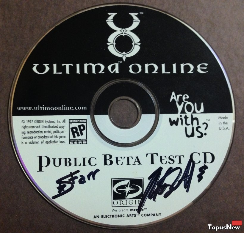 Ultima Online 1997год. 